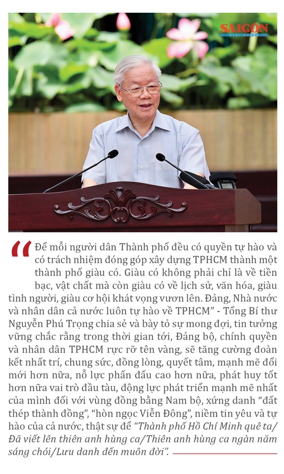 Tổng Bí thư Nguyễn Phú Trọng thăm và làm việc tại TPHCM ảnh 11