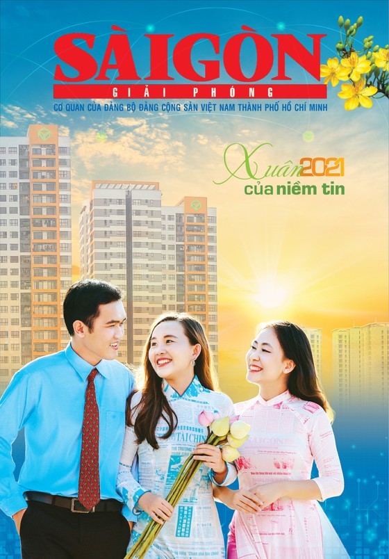 Báo Sài Gòn Giải Phóng đạt giải Ba bìa báo Xuân Tân Sửu 2021 ảnh 1