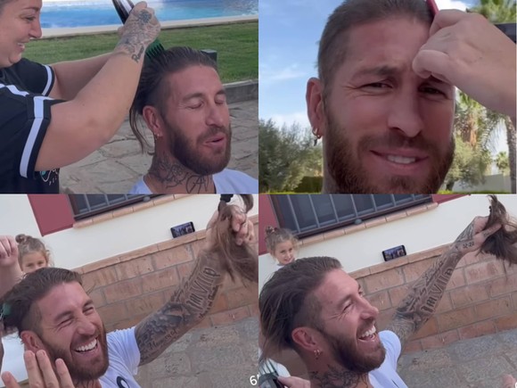 Sergio Ramos xuống tóc sau khi lỡ hẹn với 'Bò tót' ảnh 1