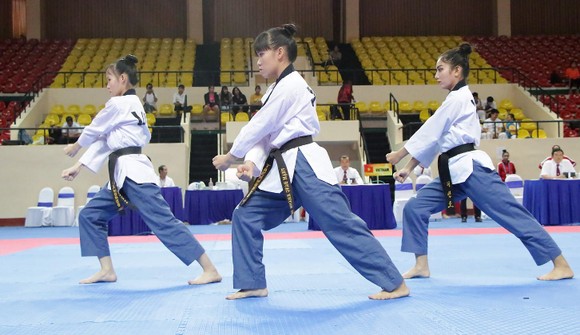 Chủ nhà Việt Nam giành 35 HCV Giải VĐ Taekwondo châu Á mở rộng 2019  ảnh 1