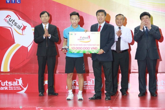 Văn Hiếu đang có bước tiến nhanh trong làng Futsal Việt Nam. Ảnh: THANH ĐÌNH