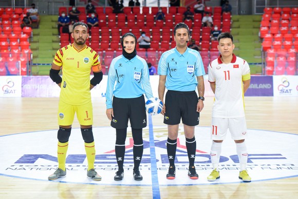 Thắng Timor Leste 7-1, futsal Việt Nam dẫn đầu bảng B ảnh 1