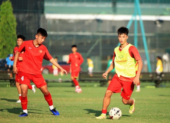 U19 Việt Nam đang rèn quân tại Trung tâm đào tạo bóng đá trẻ VFF