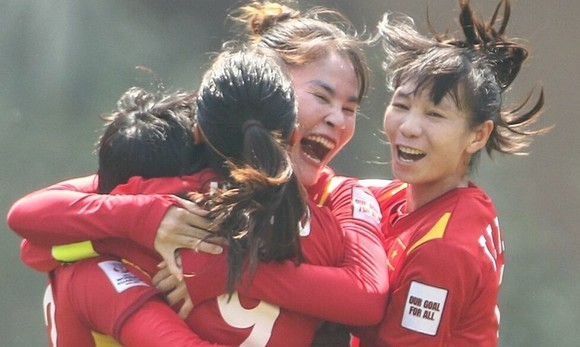 Trận đấu giữa đội tuyển nữ Pháp và Việt Nam diễn ra lúc 2g10 ngày 2-7