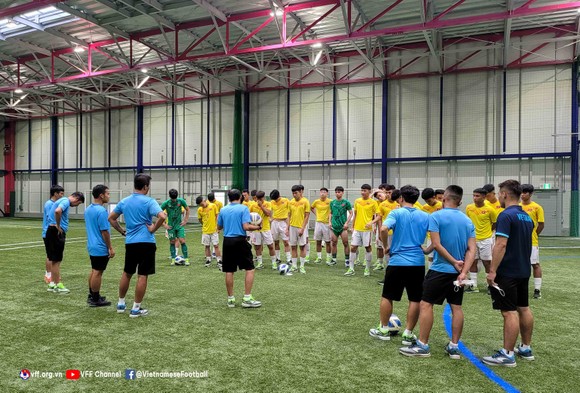 U20 Việt Nam bắt đầu giai đoạn tập huấn tại Nhật Bản ảnh 1