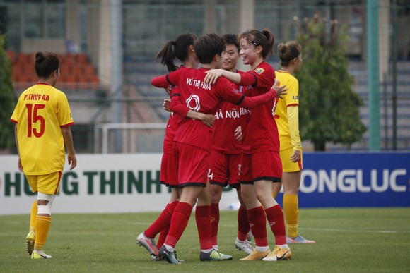 Giải bóng đá nữ VĐQG 2022: Hà Nội I chia sẻ ngôi đầu bảng với ĐKVĐ TPHCM I ảnh 1