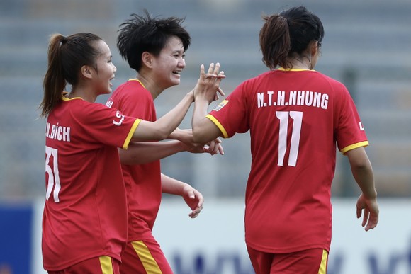 Giải bóng đá nữ VĐQG – Cúp Thái Sơn Bắc 2022: TPHCM I thắng dễ trong trận ‘derby’ ảnh 1