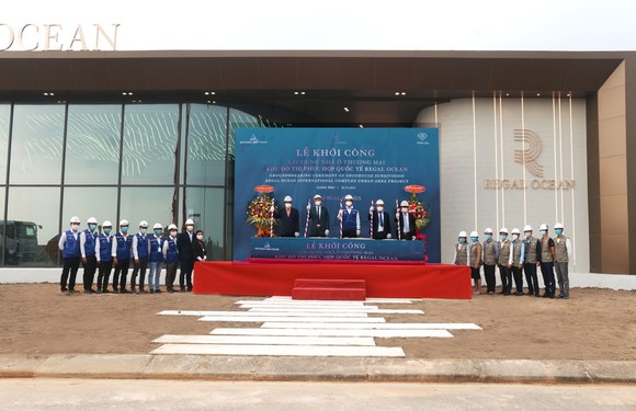 Đất Xanh Miền Trung khởi công xây dựng Khu Nhà ở Thương Mại thuộc Khu Đô thị Phức hợp Quốc tế Regal Ocean Quang Binh ảnh 1