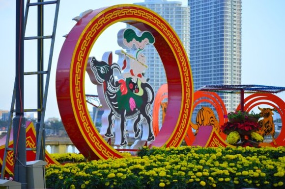 Đường hoa xuân Đà Nẵng những ngày tết ảnh 5