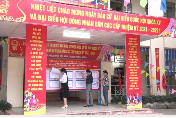 TP Đà Nẵng: Nhiều địa phương tích cực hưởng ứng ngày bầu cử ảnh 2