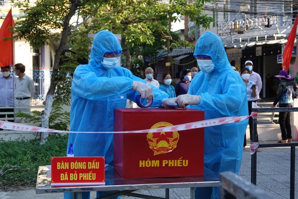 Đà Nẵng: Đảm bảo công tác bầu cử diễn ra an toàn, hiệu quả ảnh 11