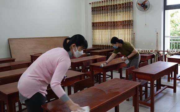 Đà Nẵng: Chuẩn bị đón học sinh lớp 1, 8, 9 trực tiếp đến trường ảnh 2