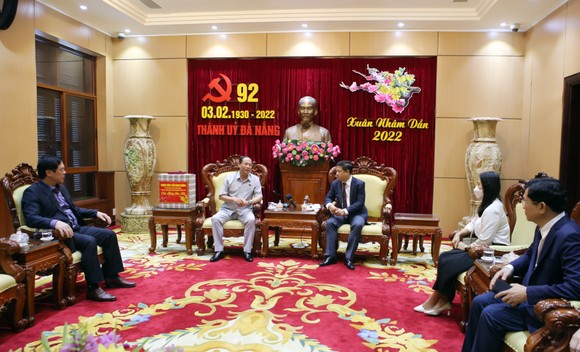 Phó Chủ tịch Quốc hội Trần Quang Phương thăm, chúc tết TP Đà Nẵng ảnh 1