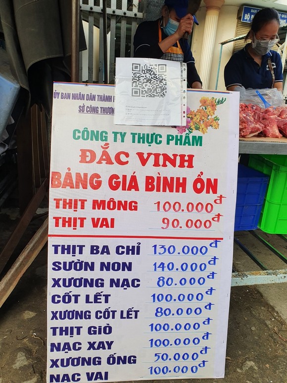 Đà Nẵng: Tổ chức 18 điểm bán thịt heo bình ổn giá dịp Tết Nguyên đán Nhâm Dần 2022 ảnh 1