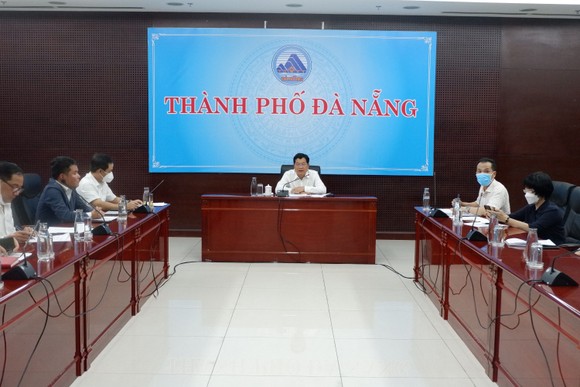 Ông Trần Phước Sơn, Phó Chủ tịch UBND TP Đà Nẵng chủ trì buổi làm việc