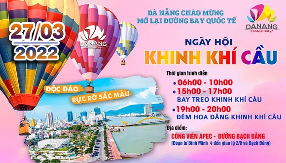 Đà Nẵng tổ chức Ngày hội Khinh khí cầu vào ngày 27-3 ảnh 1