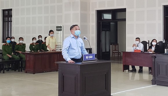 Bị cáo Phạm Thanh trong phiên tòa sơ thẩm