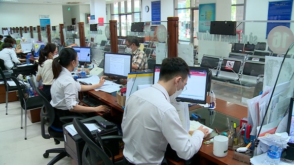 Bộ phận một cửa của Trung tâm hành chính TP Đà Nẵng
