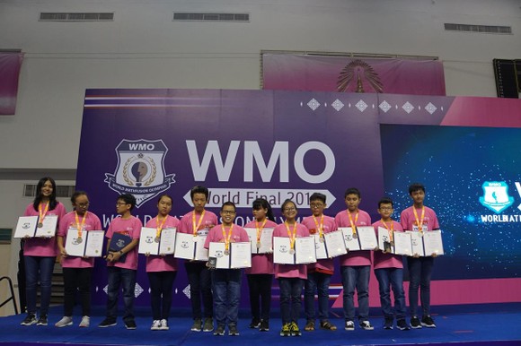12 học sinh đoạt giải cuộc thi toán học WMO 2019 tại Thái Lan ảnh 2
