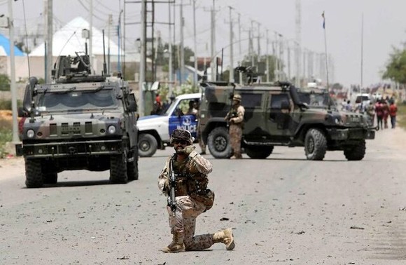 Lính Mỹ trong chiến dịch truy quét Al Shabab ở Somalia