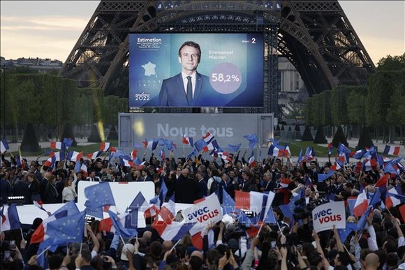 Tổng thống Pháp Emmanuel Macron tái đắc cử  ảnh 2