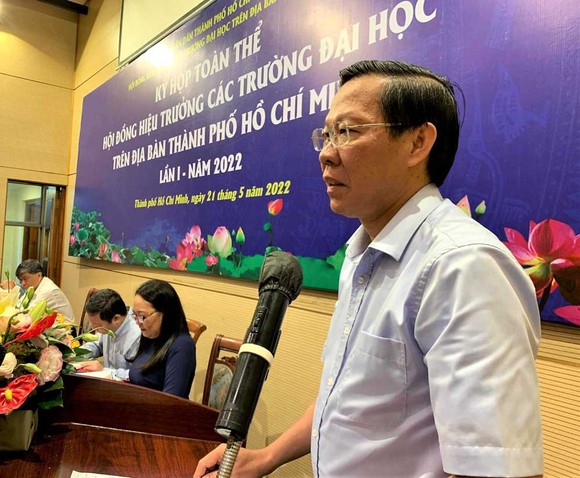 Chủ tịch UBND TPHCM làm Chủ tịch Hội đồng Hiệu trưởng các trường đại học trên địa bàn TPHCM ảnh 1