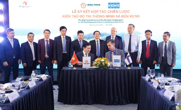 Tập đoàn Hưng Thịnh hợp tác chiến lược với Kone Việt Nam kiến tạo đô thị thông minh và bền vững ảnh 1
