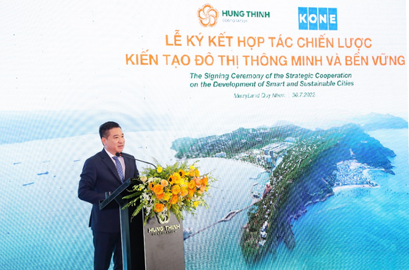 Tập đoàn Hưng Thịnh hợp tác chiến lược với Kone Việt Nam kiến tạo đô thị thông minh và bền vững ảnh 2