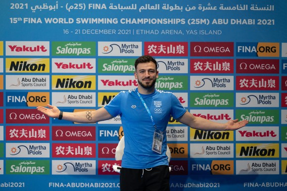 Alaa Maso tại giải Vô địch thế giới hồ ngắn 25m