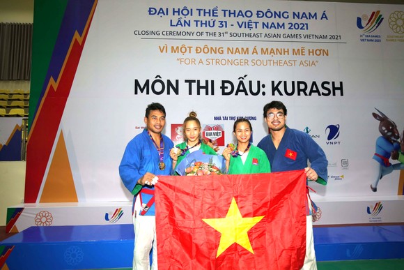Kurash giành 4 HCV cho đoàn Việt Nam trong ngày 10-5. Ảnh: DŨNG PHƯƠNG