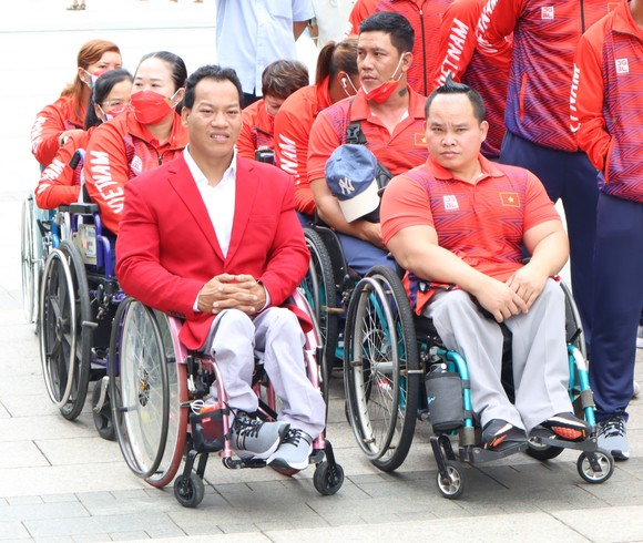 Đoàn thể thao người khuyết tật Việt Nam xuất quân dự ASEAN Para Games 11 ảnh 2
