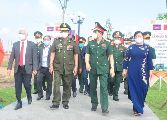 Khánh thành cụm công trình lưu niệm hành trình cứu nước của Thủ tướng Campuchia Hun Sen ảnh 3