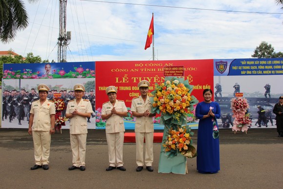 Bình Phước: Thành lập Trung đoàn Cảnh sát cơ động dự bị chiến đấu ảnh 1