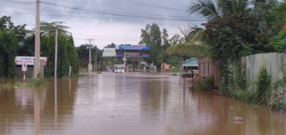 Đồng Nai: Mưa lớn gây ngập nặng tại TP Biên Hòa ảnh 3