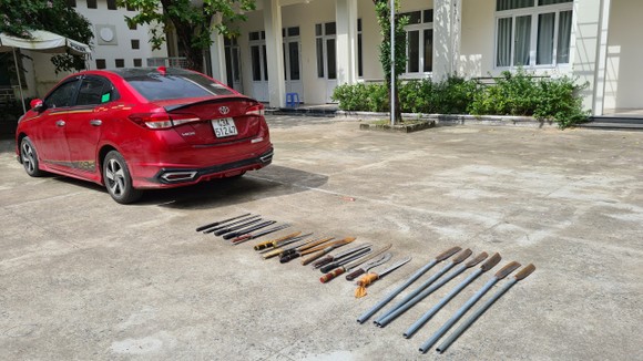 Đà Nẵng: Tạm giam 3 đối tượng trong vụ dùng dao, súng hẹn nhau hỗn chiến ảnh 3