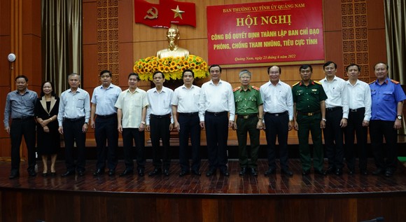 Quảng Nam ra mắt Ban Chỉ đạo phòng chống tham nhũng, tiêu cực ảnh 2