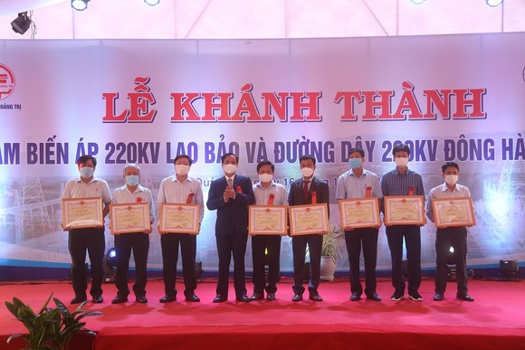 Quảng Trị: Khánh thành dự án trạm biến áp 220kV Lao Bảo và đường dây 220kV Đông Hà - Lao Bảo ảnh 2