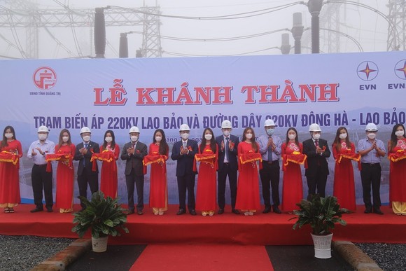 Quảng Trị: Khánh thành dự án trạm biến áp 220kV Lao Bảo và đường dây 220kV Đông Hà - Lao Bảo ảnh 1