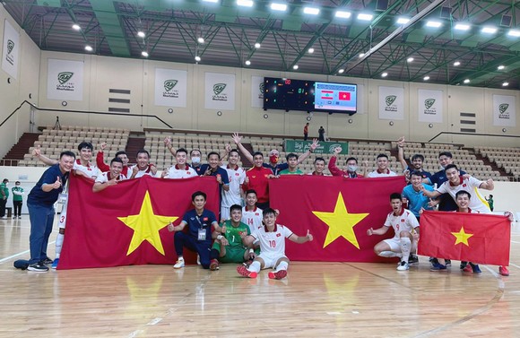 Đội tuyển futsal Việt Nam sẽ tham dự World Cup 2021 vào tháng 9. Ảnh: ANH TRẦN