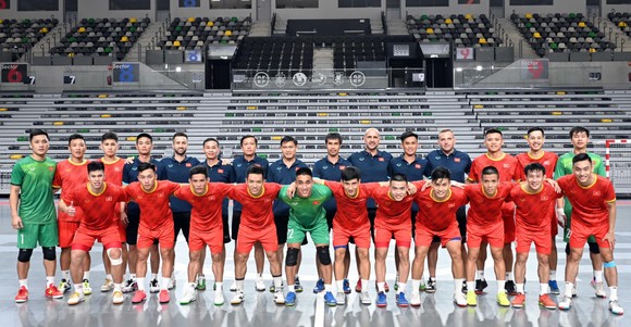 Đội futsal Việt Nam sắp bước vào kỳ Futsal World Cup lần thứ 2 trong lịch sử. Ảnh: ANH TRẦN