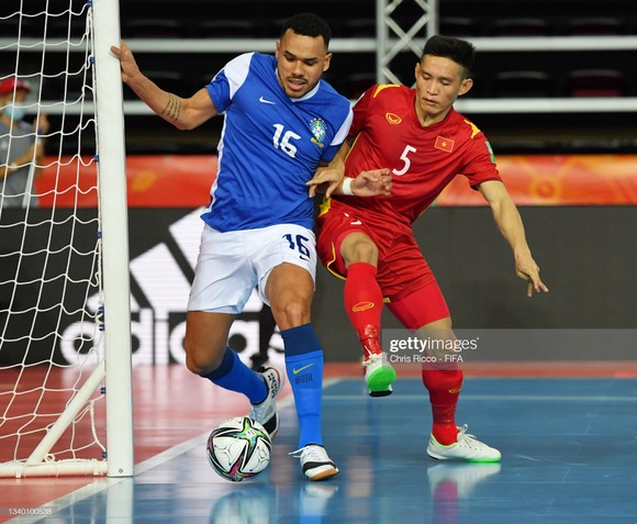 Nguyễn Anh Quý đã có kỳ Futsal World Cup đầu tiên trong sự nghiệp. Ảnh: GETTY