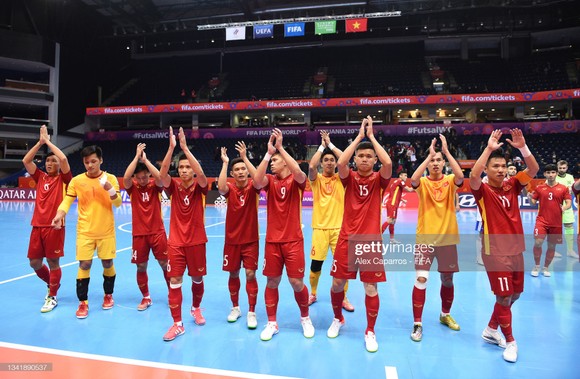 Đội tuyển Việt Nam hướng đến Futsal World Cup 2024 với thế hệ cầu thủ tiền năng. Ảnh: GETTY