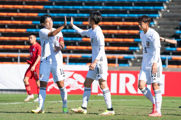 Nhật Bản trở thành đội tuyển đầu tiên vượt qua vòng loại U23 châu Á 2022. Ảnh: AFC