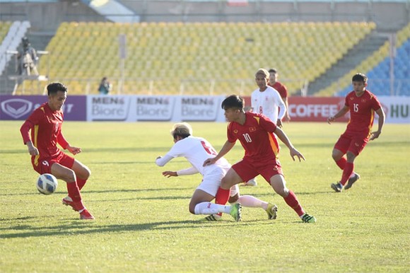 Đánh bại U22 Myanmar 1-0, U22 Việt Nam giành vé dự vòng chung kết U23 châu Á 2022 ảnh 1