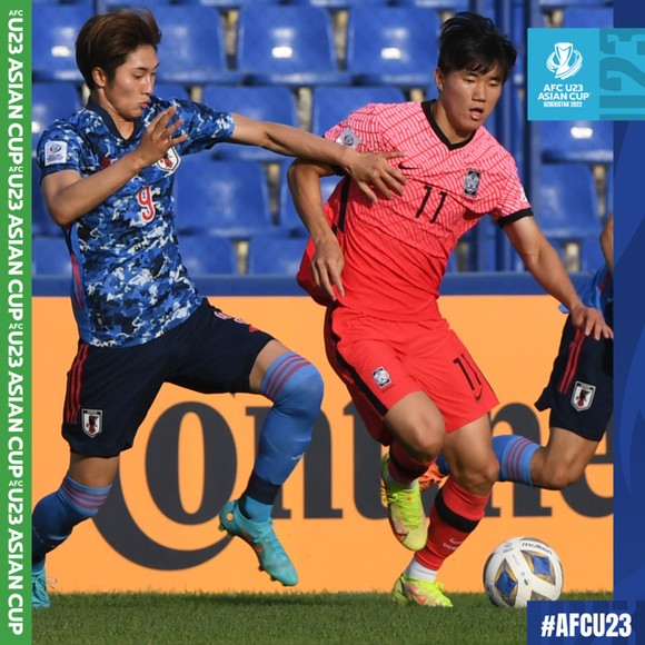Biến Hàn Quốc thành cựu vương, Nhật Bản giành vé vào bán kết U23 châu Á ảnh 1