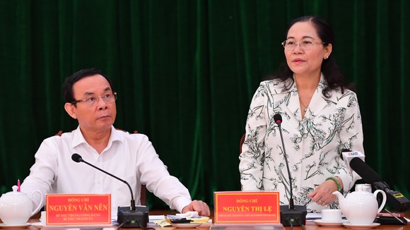 Bí thư Thành ủy TPHCM Nguyễn Văn Nên: 'Giải quyết công việc trôi chảy phục vụ người dân' ảnh 4