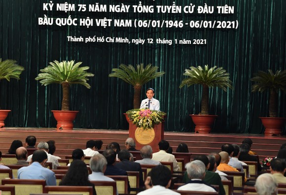 TPHCM họp mặt kỷ niệm 75 năm ngày Tổng tuyển cử đầu tiên bầu Quốc hội ảnh 2