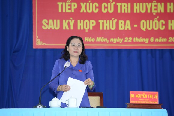 Chủ tịch HĐND TPHCM Nguyễn Thị Lệ: Dự án Vành đai 3 là niềm vui chung của TPHCM và cả nước ảnh 5