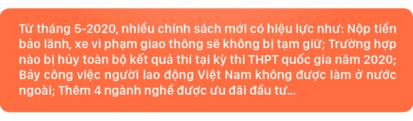 Những chính sách có hiệu lực từ tháng 5-2020 ảnh 1