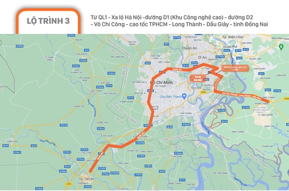 Phân luồng giao thông các phương tiện lưu thông quá cảnh TPHCM ảnh 7